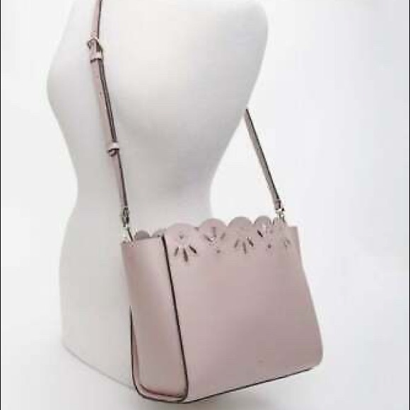 Kate Spade Mini Mina Pink Leather Satchel NWT 😎 - Picture 12 of 16